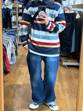 「SEANJOHN（ショーンジョン）のアイテム」を使った、牛たたき¥280さん（メンズ・170cm）の春コーディネート