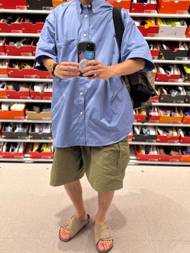 牛たたき¥280さん(メンズ・170cm)の夏コーディネート