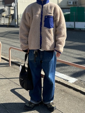 「CIAOPANIC（チャオパニック）のアイテム」を使った、牛たたき¥280さん（メンズ・170cm）の秋コーディネート