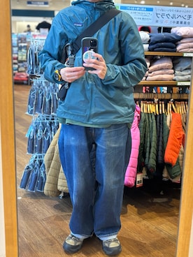 「MERRELL（メレル）のアイテム（シューズ）」を使った、牛たたき¥280さん（メンズ・170cm）の春コーディネート