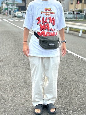 牛たたき¥280さん（メンズ・170cm）の夏コーディネート