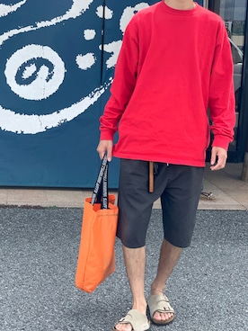 牛たたき¥280さん（メンズ・170cm）の秋コーディネート