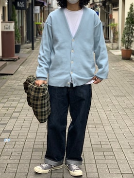 牛たたき¥280さん（メンズ・170cm）の春コーディネート