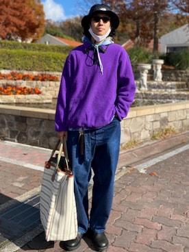 牛たたき¥280さん(メンズ・170cm)の秋コーディネート