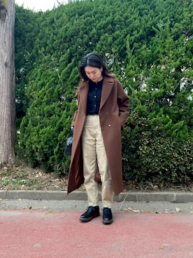 「JOURNAL STANDARD relume（ジャーナルスタンダード　レリューム）のアイテム（その他アウター）」を使った、miki8_097さん（レディース・152cm）の冬コーディネート