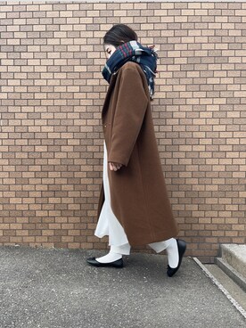 「JOURNAL STANDARD relume（ジャーナルスタンダード　レリューム）のアイテム（その他アウター）」を使った、miki8_097さん（レディース・152cm）の冬コーディネート