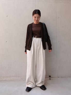 「anuke（アンヌーク）のアイテム」を使った、miki8_097さん（レディース・152cm）の秋コーディネート