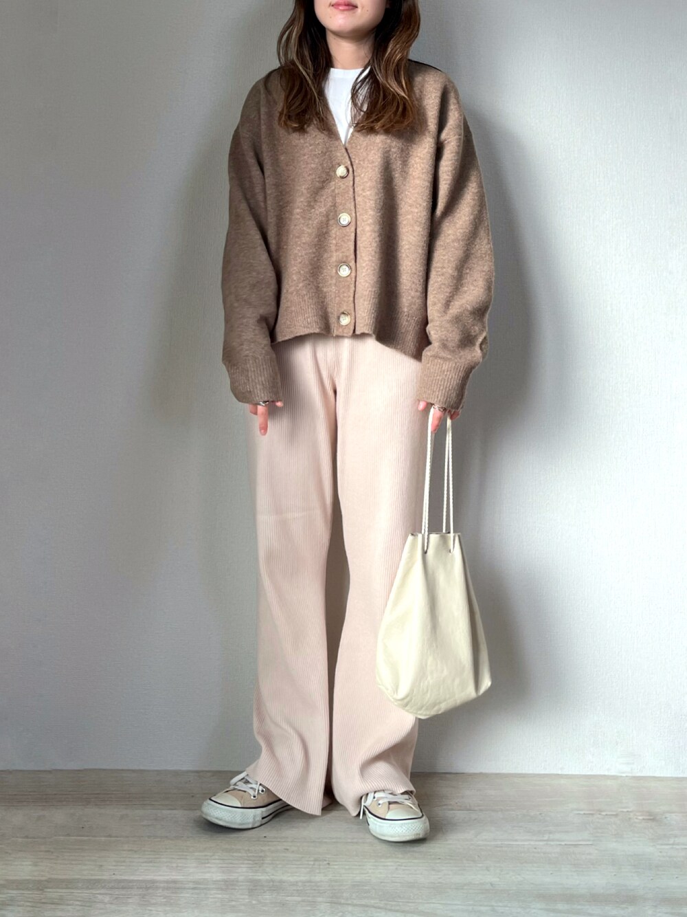 miki8_097｜UNIQLOのカーディガン/ボレロを使ったコーディネート