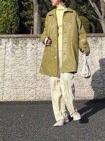 美品 ameri アメリ パンプスSTUDS WOOD HEEL BABOOSH Ameri（アメリ）の「STUDS WOOD HEEL BABOOSH（パンプス）」 - WEAR