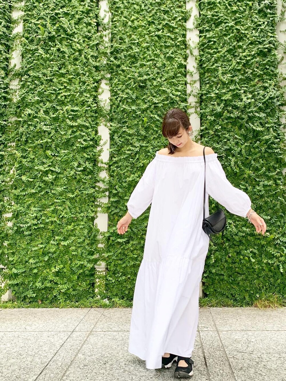 CLANE（クラネ）の「2WAY SHOULDER ONE PIECE（ワンピース