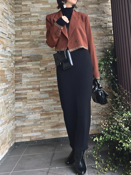 Ameri（アメリ）の「HEM DAMAGE SHORT JACKET（その他アウター）」 - WEAR