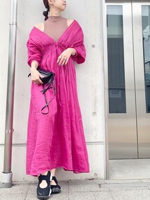 ETRE TOKYO（エトレトウキョウ）の「2ピースリネンレイヤード