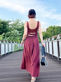 ETRE TOKYOエトレトウキョウ　アメスリチェック　ワンピース　美品 ETRE TOKYO（エトレトウキョウ）の「アメスリチェックワンピース