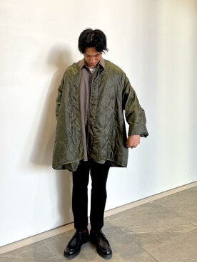 「CIAOPANIC（チャオパニック）のアイテム（その他アウター）」を使った、kazuさん（メンズ・170cm）の春コーディネート