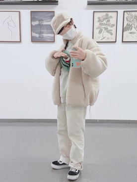 は な みさん(レディース・160cm)の冬コーディネート