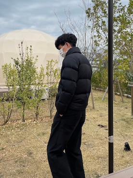 「THE NORTH FACE（ザノースフェイス）のザ・ノース・フェイス メンズダウンジャケット / ヌプシジャケット（ダウンジャケット/コート）」を使った、takutoさん（メンズ・168cm）の冬コーディネート