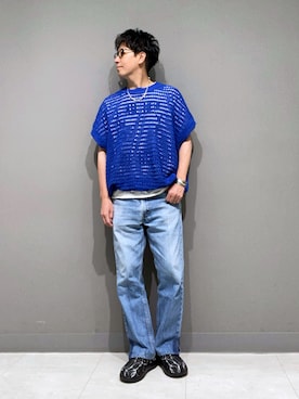 「OOFOS（ウーフォス）のアイテム」を使った、MASAKIさん（メンズ・172cm）の夏コーディネート