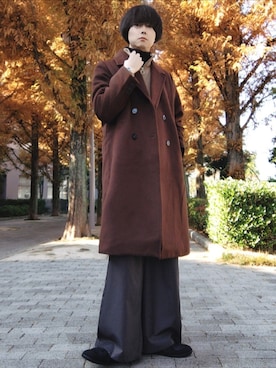 「Honeys（ハニーズ）のアイテム（ジャケット/アウター）」を使った、Teddy bear🧸さん（メンズ・177cm）の冬コーディネート