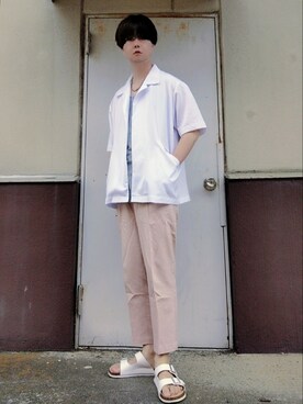 Teddy bear🧸さん（メンズ・177cm）の夏コーディネート