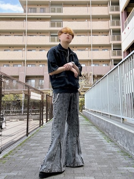 Teddy bear🧸さん（メンズ・177cm）の春コーディネート