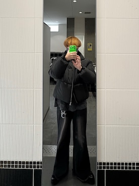 「G.O.C（ジーオーシー）のアイテム」を使った、Teddy bear🧸さん（メンズ・177cm）の冬コーディネート