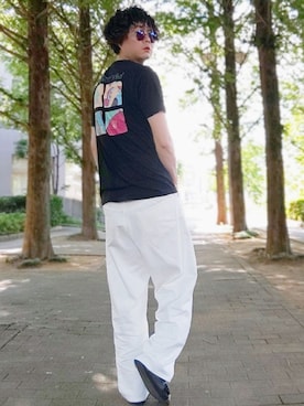 Teddy bear🧸さん（メンズ・177cm）の夏コーディネート