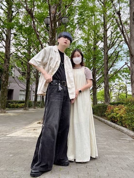 「LOVEHUNTER（ラブハンター）のアイテム」を使った、Teddy bear🧸さん（メンズ・177cm）の夏コーディネート