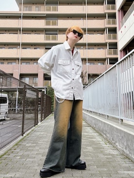 Teddy bear🧸さん（メンズ・177cm）の春コーディネート