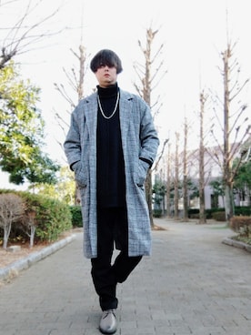 Teddy bear🧸さん（メンズ・177cm）の冬コーディネート