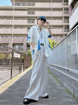 Teddy bear🧸さん(メンズ・177cm)の夏コーディネート