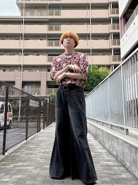 Teddy bear🧸さん（骨格ウェーブ・メンズ・177cm）の夏コーディネート