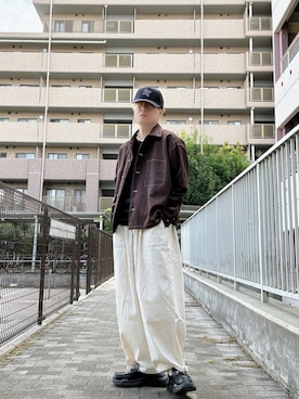 「アイテム（リング）」を使った、Teddy bear🧸さん（メンズ・177cm）の秋コーディネート