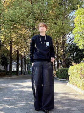 「アイテム（リング）」を使った、Teddy bear🧸さん（メンズ・177cm）の秋コーディネート