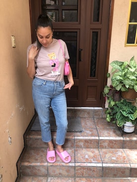 「SHEINAR（シェイナー）のアイテム（バッグ）」を使った、Faby Arroyoさん（レディース・170cm）の夏コーディネート