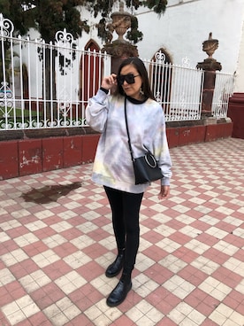 「SHEINAR（シェイナー）のアイテム」を使った、Faby Arroyoさん（レディース・170cm）の冬コーディネート