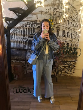 Faby Arroyoさん（レディース・170cm）の秋コーディネート