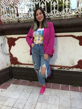 「sailormoon」｜Faby Arroyoさん（レディース・170cm）の夏コーディネート