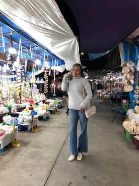 「MICHAEL KORS（マイケルコース）のアイテム」を使った、Faby Arroyoさん（レディース・170cm）の夏コーディネート