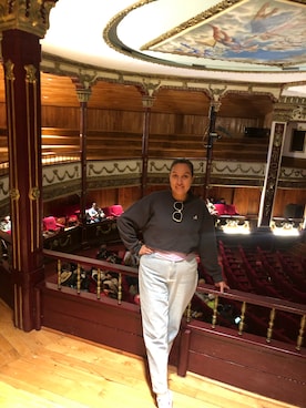 「sweatshirt」｜Faby Arroyoさん（レディース・170cm）の秋コーディネート