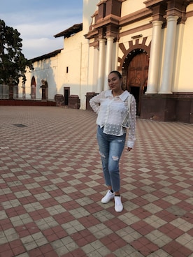 Faby Arroyoさん（レディース・170cm）の春コーディネート