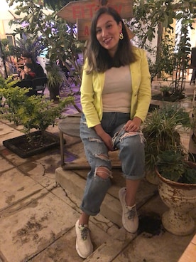 「blazer」｜Faby Arroyoさん（レディース・170cm）の夏コーディネート