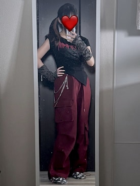 「Figments（フィグメンツ）のアイテム」を使った、みかげさん（レディース・160cm）の夏コーディネート