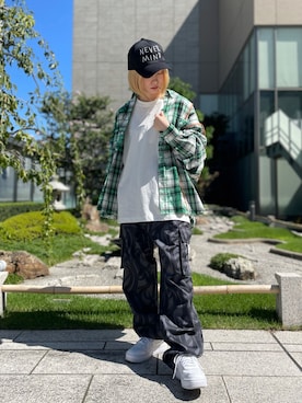 EMII SHOJIさん（レディース・156cm）の秋コーディネート