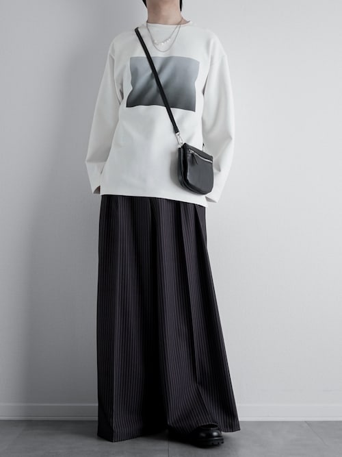 UNISEX》Goat Leather Flap Mini Shoulder Bag/ゴートレザー