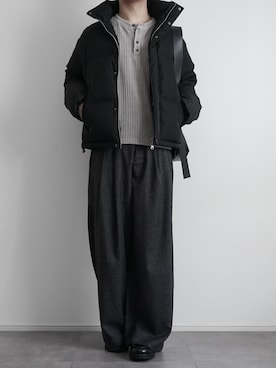 「HARE（ハレ）のアイテム」を使った、itsukiさん（メンズ・167cm）の秋コーディネート