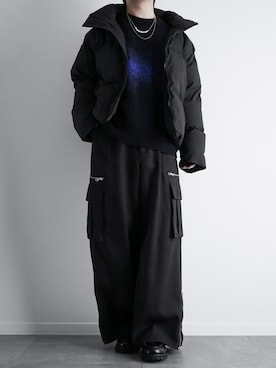 「アイテム（その他アウター）」を使った、itsukiさん（メンズ・167cm）の秋コーディネート