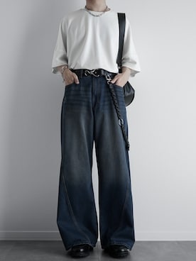 「アイテム（ウォレットチェーン）」を使った、itsukiさん（メンズ・167cm・20代）の夏コーディネート
