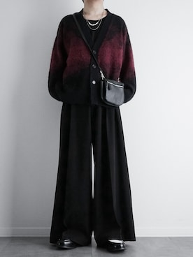 「アイテム（スラックス）」を使った、itsukiさん（メンズ・167cm）の冬コーディネート