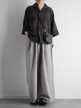 「SOCCE（ソーシー）のアイテム」を使った、itsukiさん（メンズ・167cm）の春コーディネート