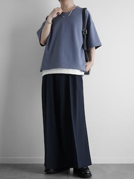 「CALLNE（カルネ）のアイテム」を使った、itsukiさん（メンズ・167cm）の春コーディネート